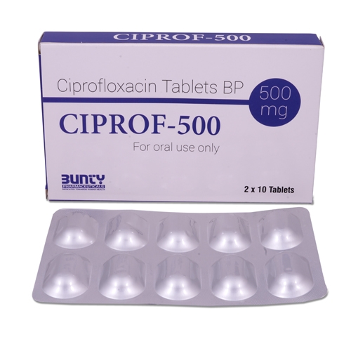 Ciprofloxacin-Hydrochloride-Tablets