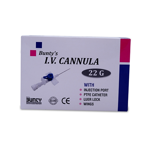 I.V-CANNULA-22G